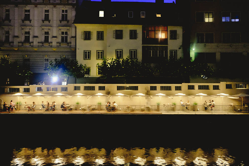 ljubljana at night